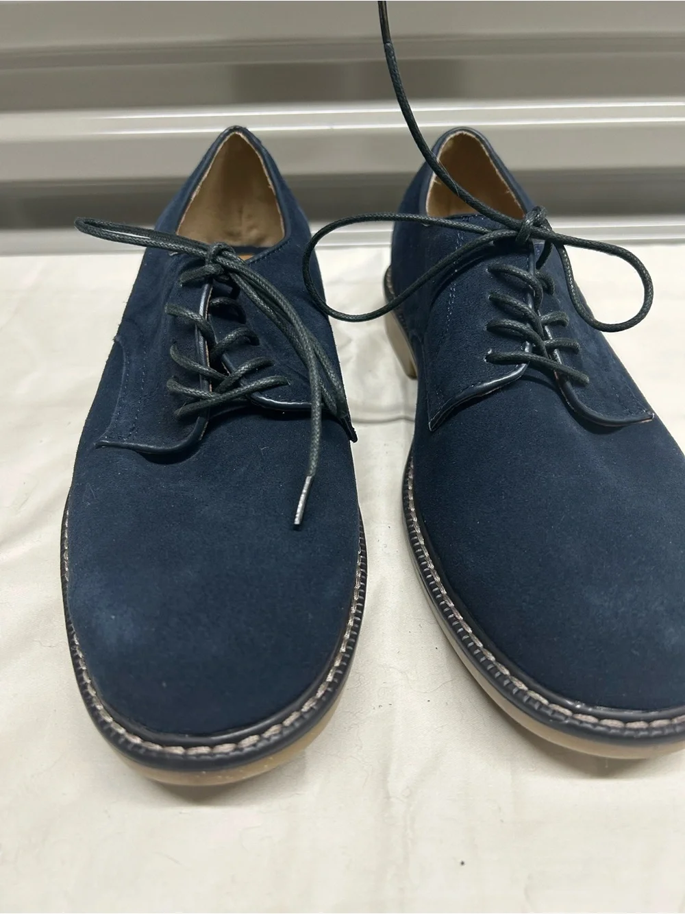 Bass suede upper